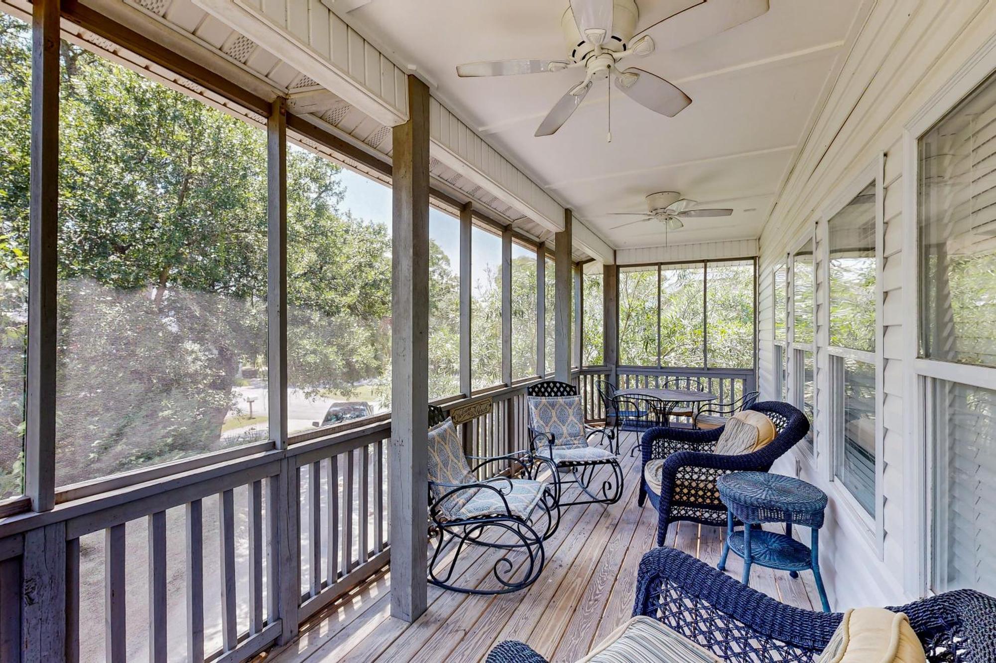 Shady Retreat Villa Pulau Tybee Luaran gambar
