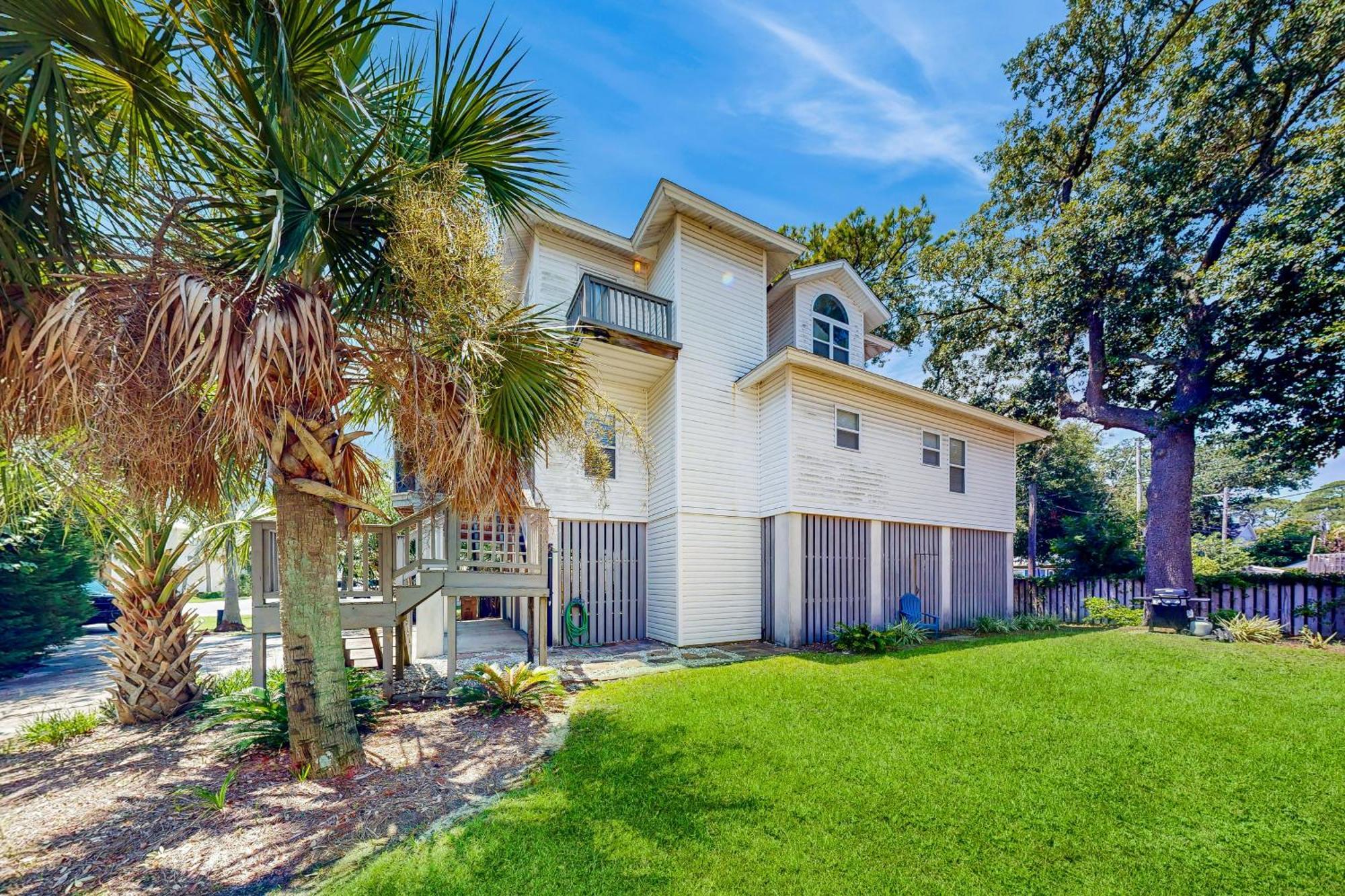 Shady Retreat Villa Pulau Tybee Luaran gambar